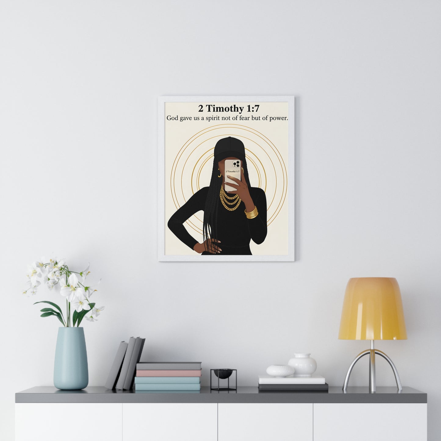 Vertical Framed Poster