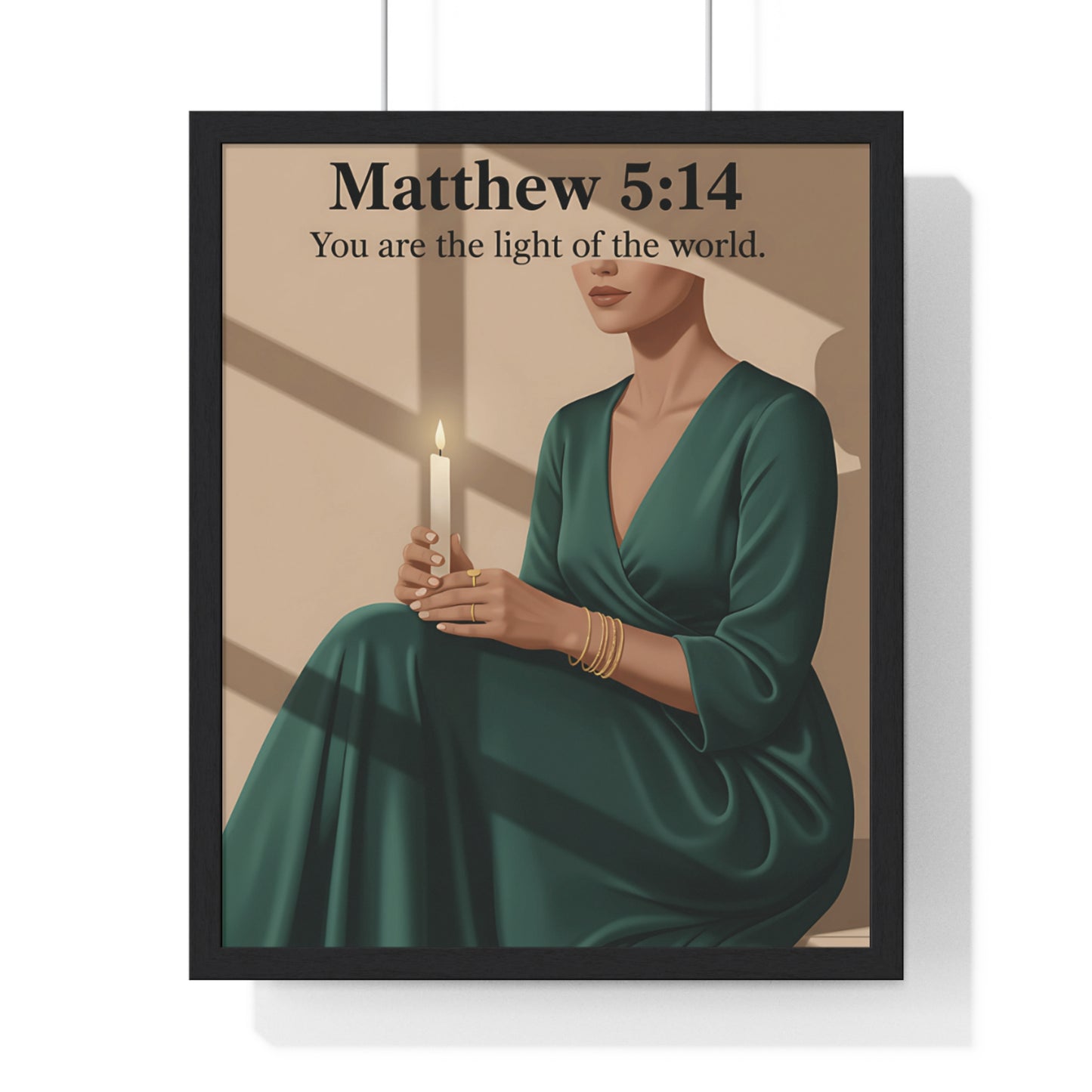 Matthew 5:14, Modern Art Decor