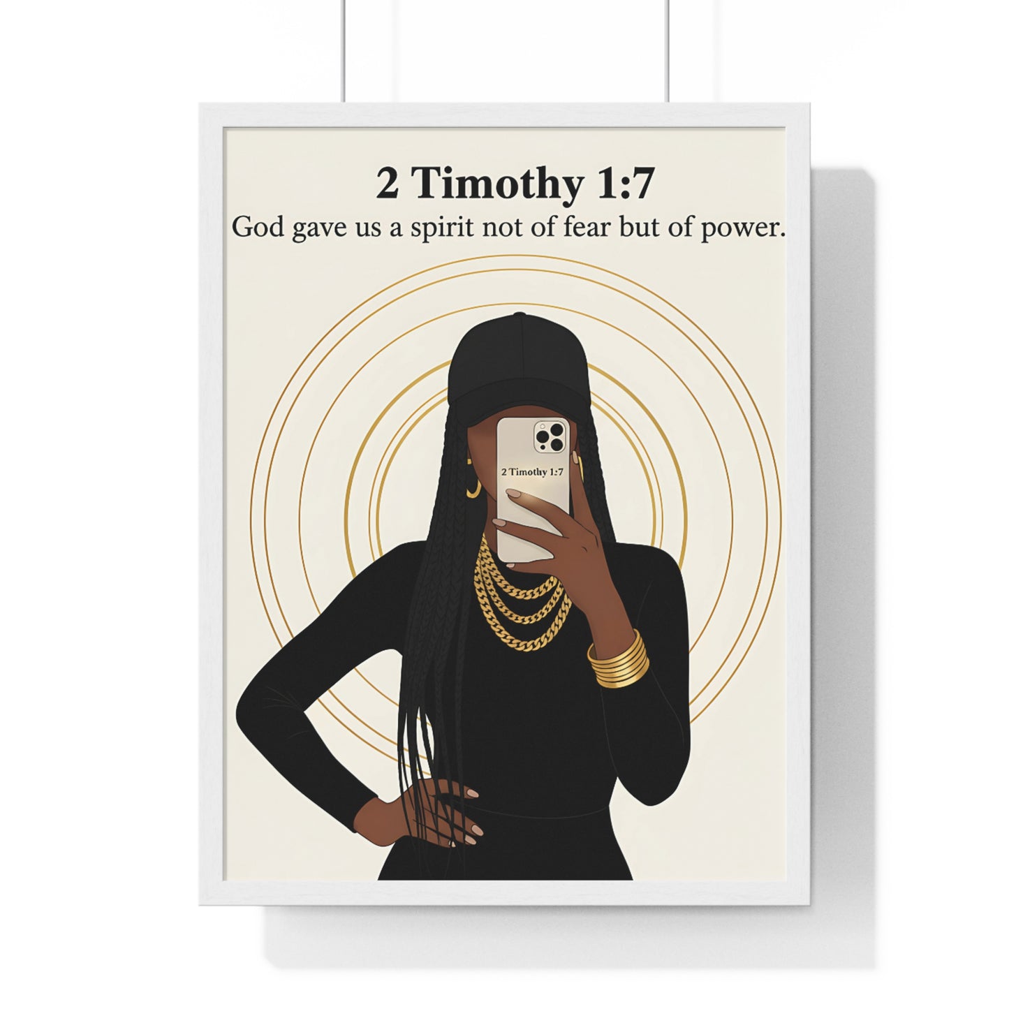 Vertical Framed Poster