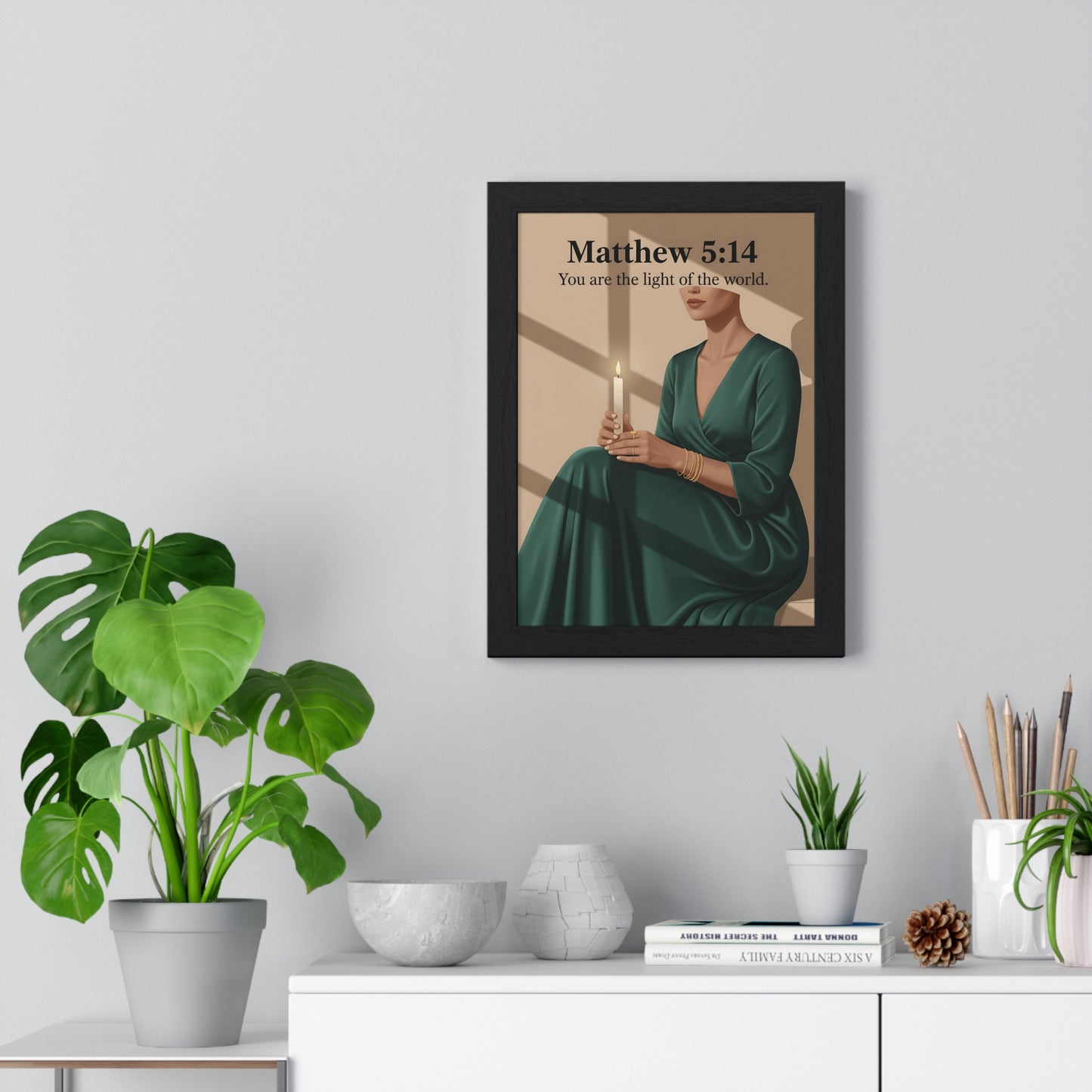 Matthew 5:14, Modern Art Decor