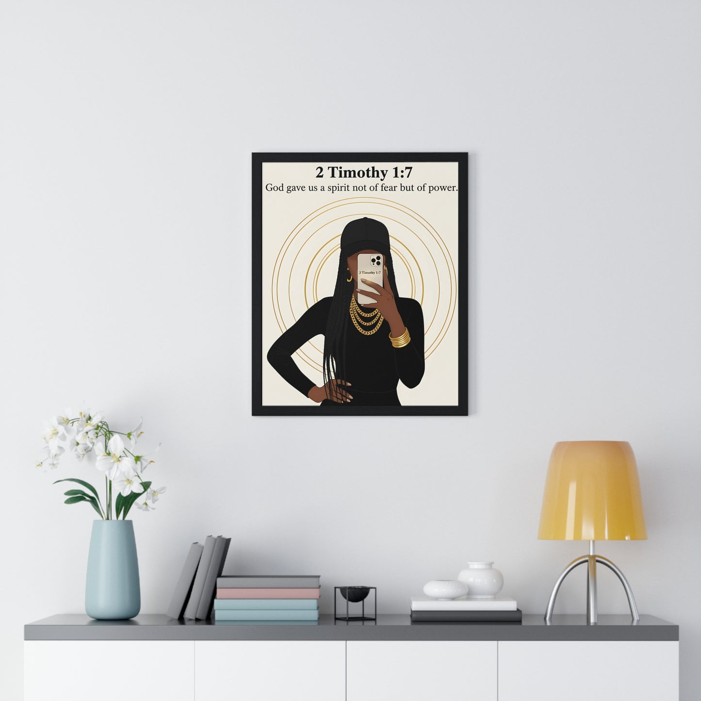 Vertical Framed Poster