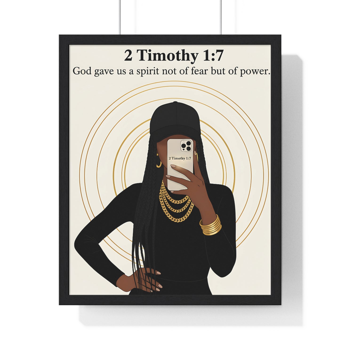 Vertical Framed Poster