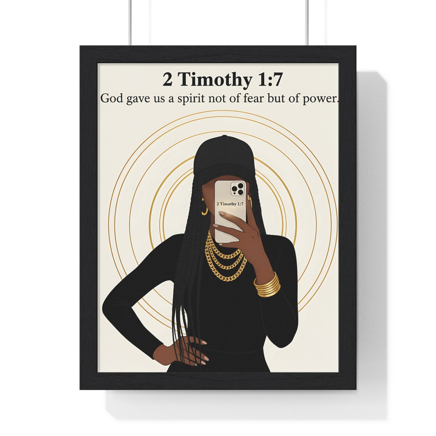 Vertical Framed Poster