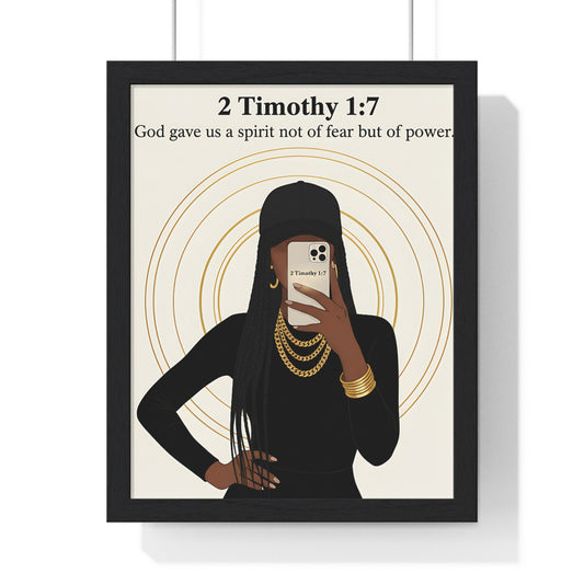 Vertical Framed Poster