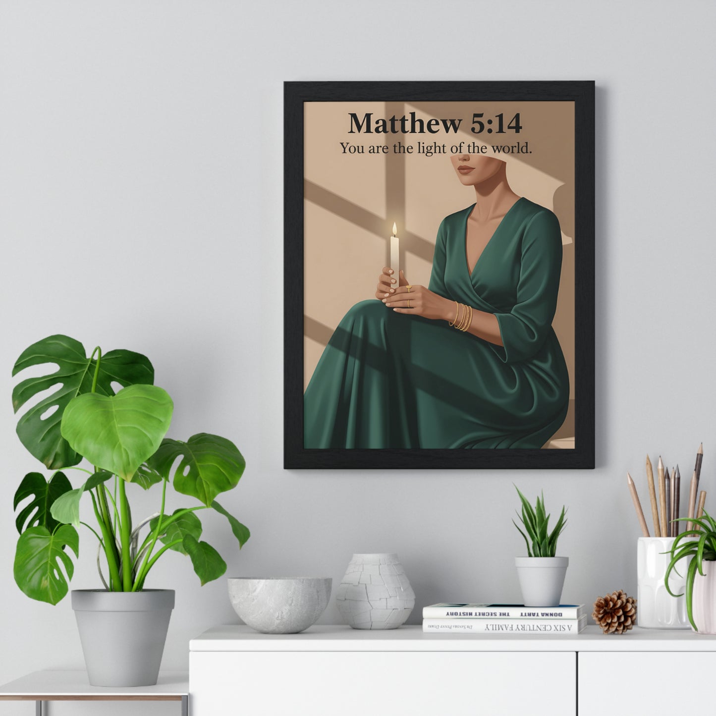 Matthew 5:14, Modern Art Decor