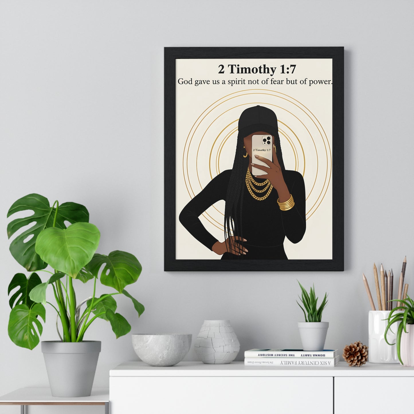 Vertical Framed Poster