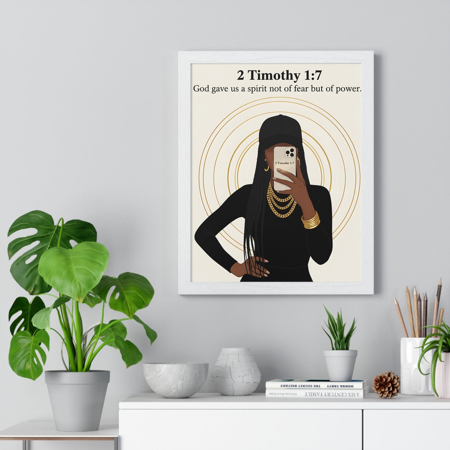 Vertical Framed Poster
