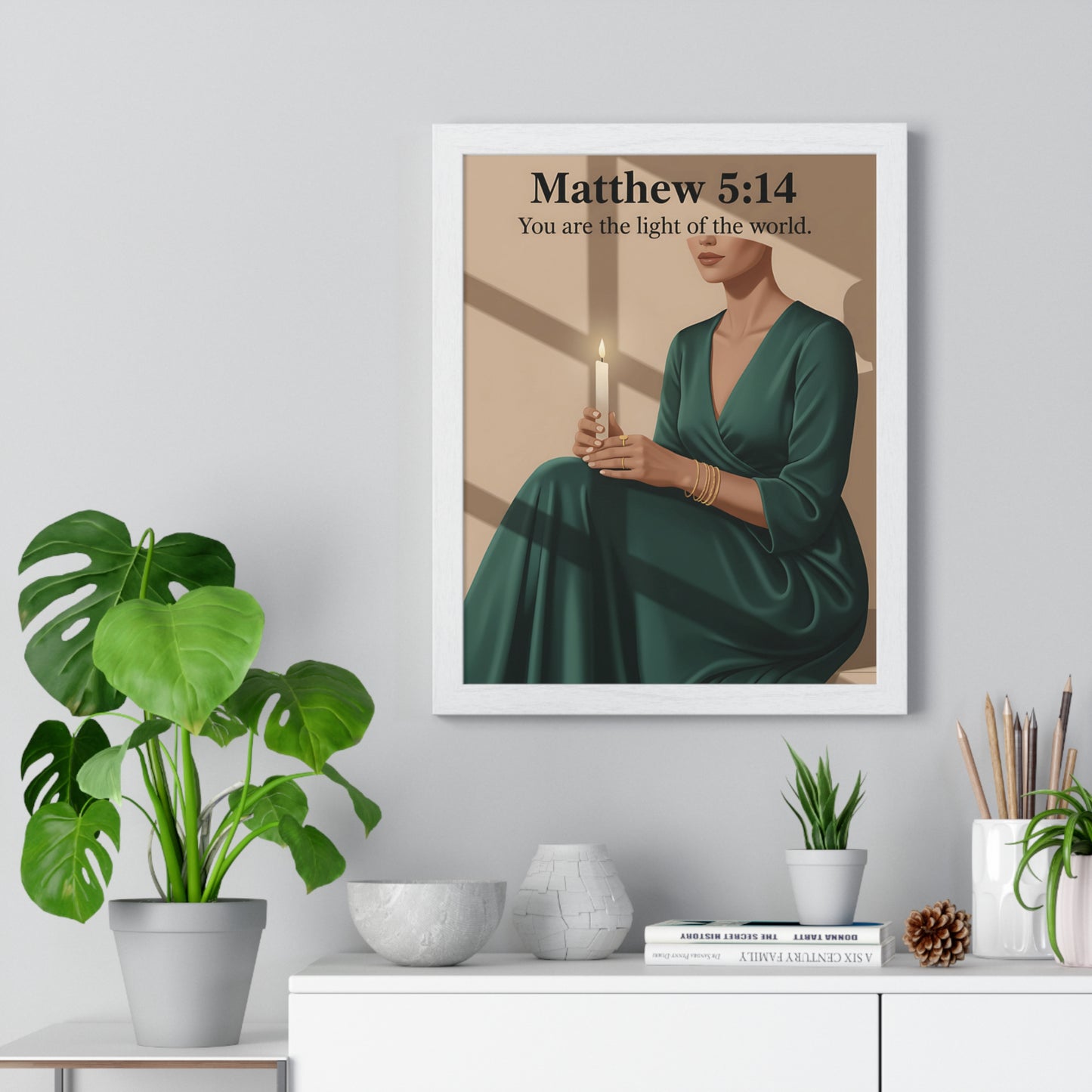 Matthew 5:14, Modern Art Decor