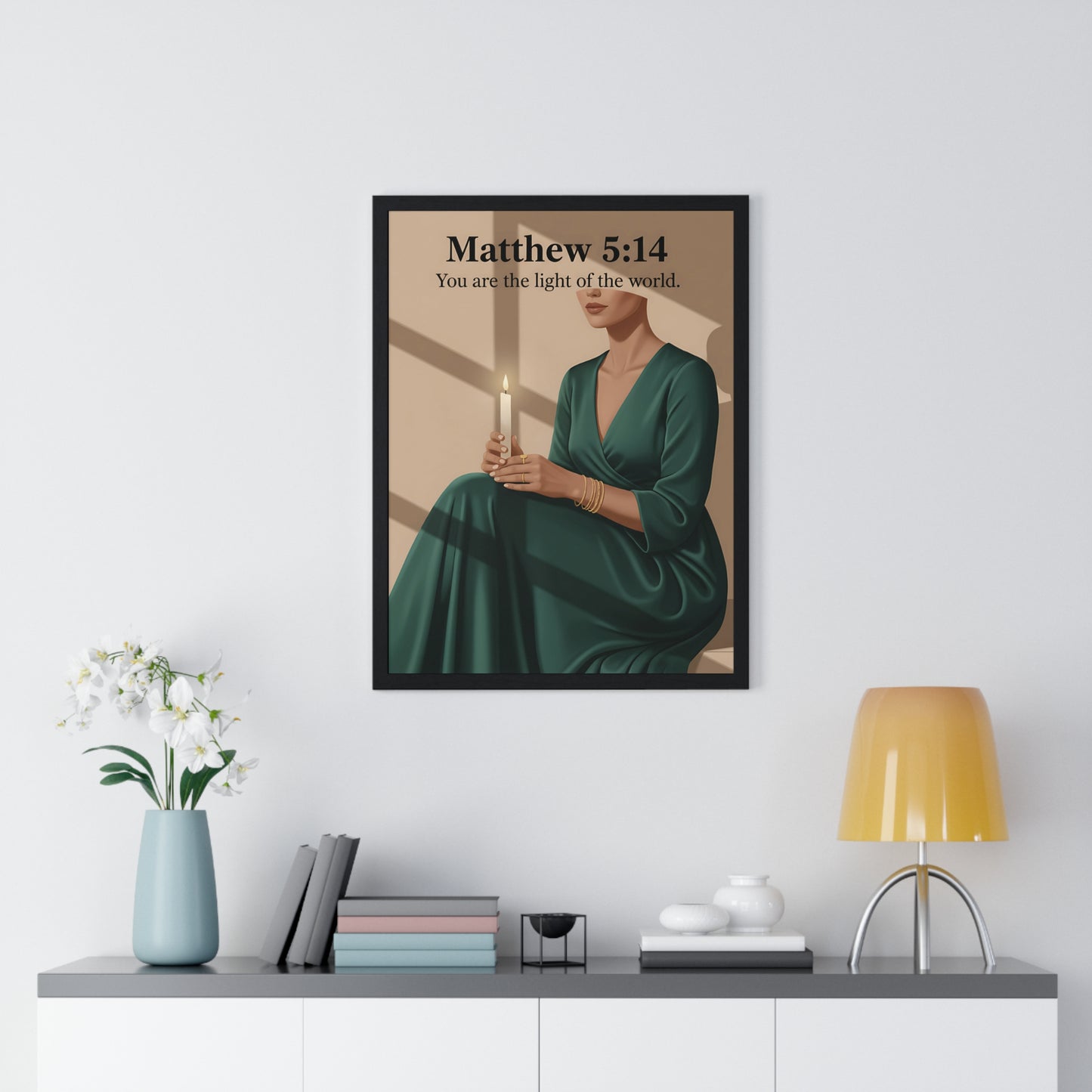 Matthew 5:14, Modern Art Decor