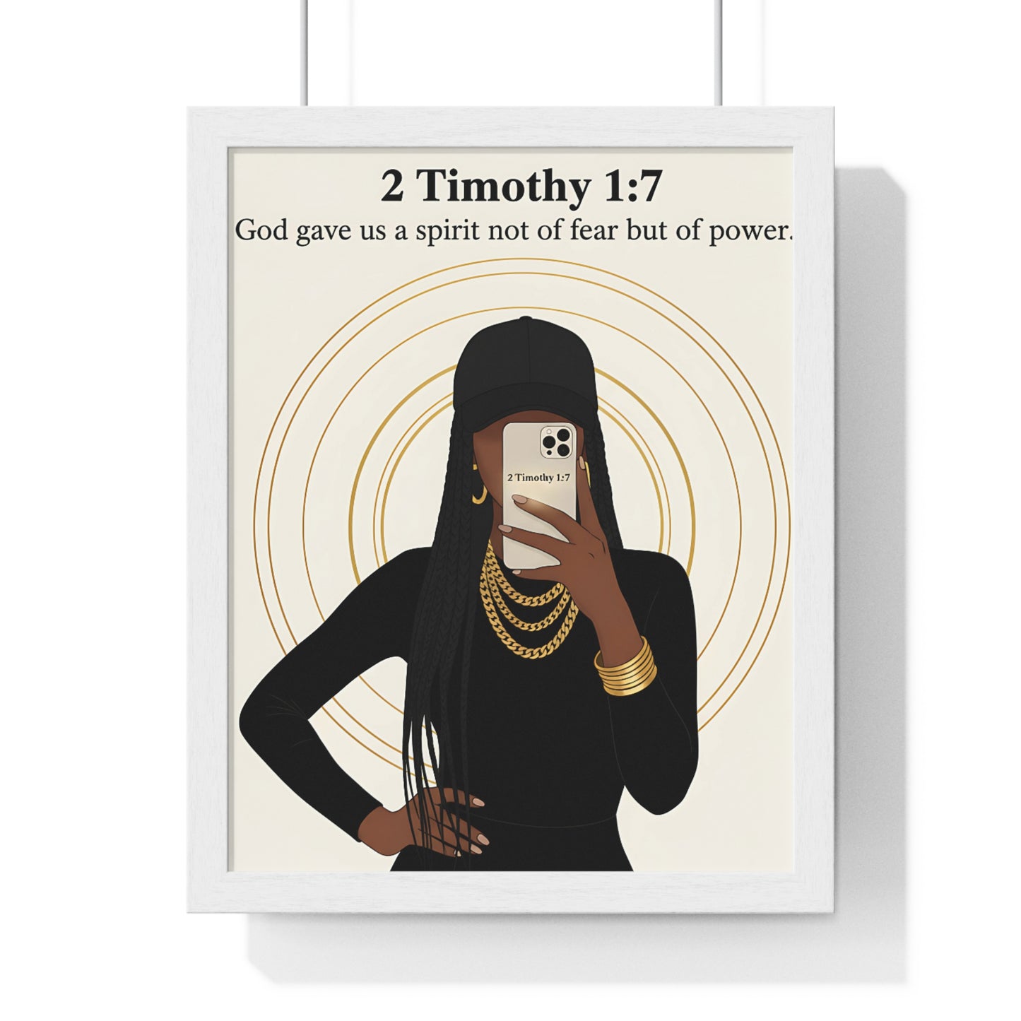 Vertical Framed Poster