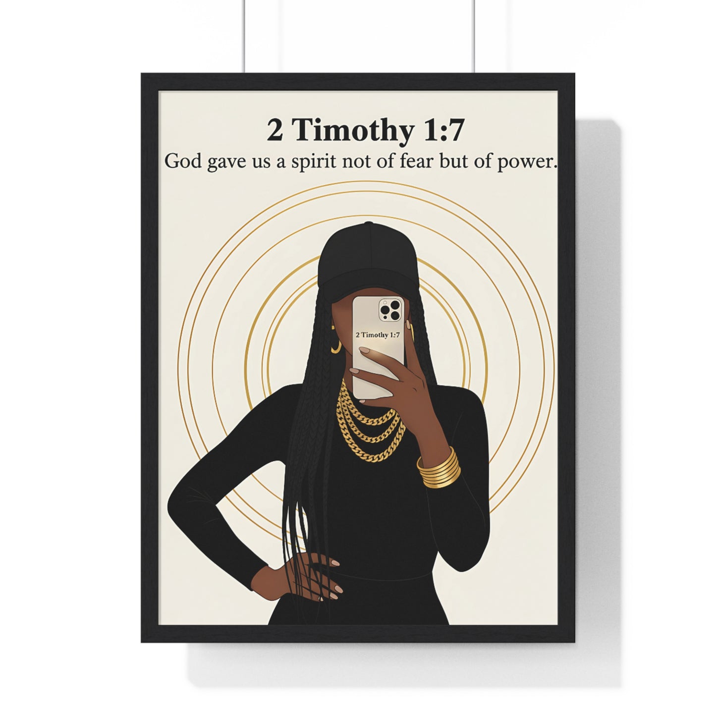 Vertical Framed Poster