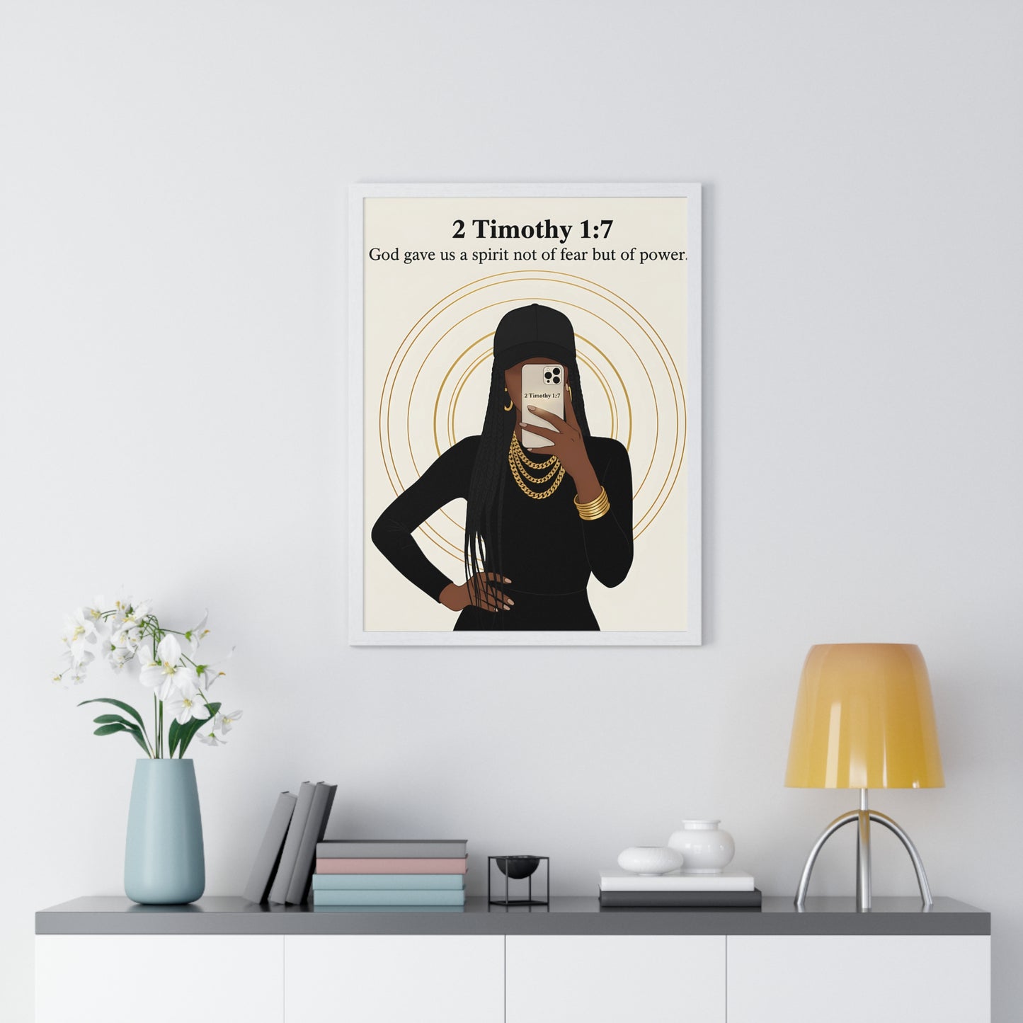 Vertical Framed Poster