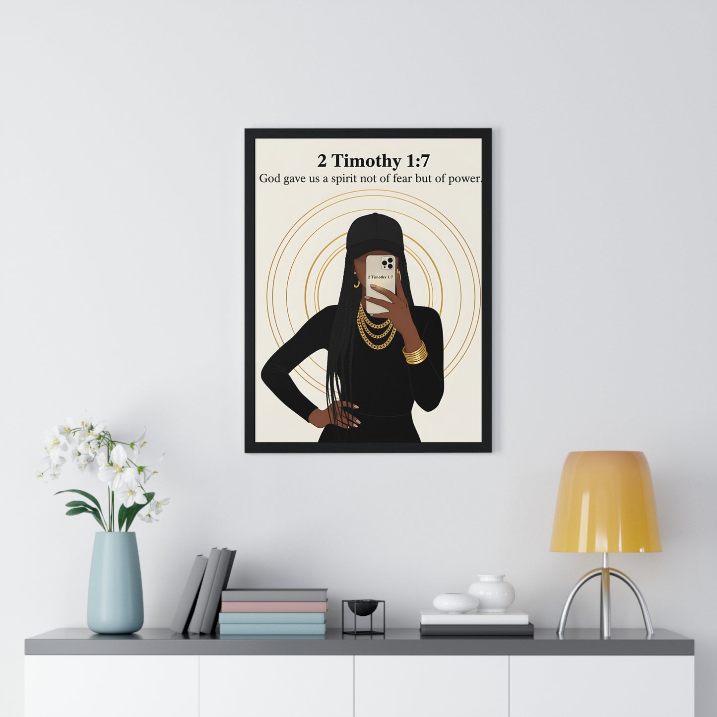 Vertical Framed Poster